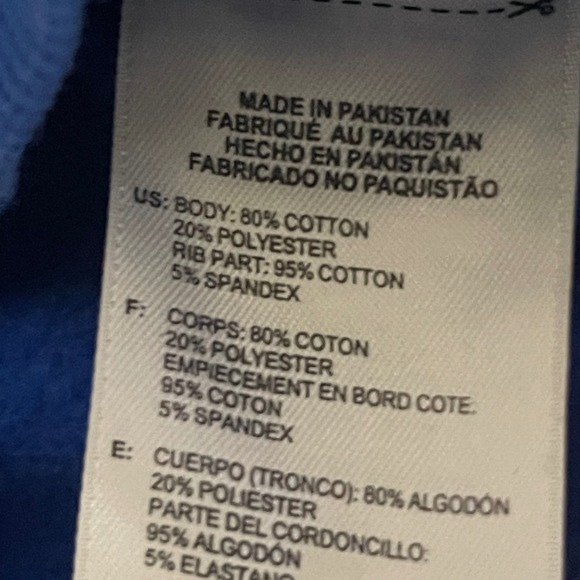 Adidas Womens Blue Full Zip Hoodie Sweatshirt Logo‎ Pocket Athleisure Size S - Picture 5 of 8